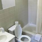 bathroom example motel room